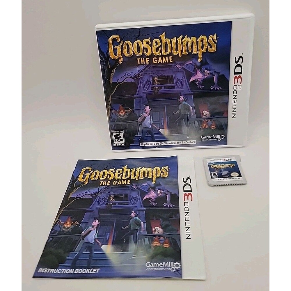 Goosebumps The Game Nintendo 3DS Game CIB NTSC 2015